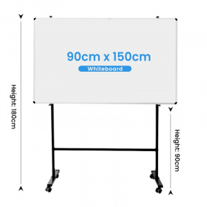 DELI E7830 WHITEBOARD STAND BLACK DELI E7830 WHITEBOARD STAND BLACK