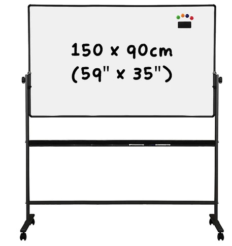 DELI E7883 5x3FT MOBILE WHITEBOARD DELI E7883 5x3FT MOBILE WHITEBOARD