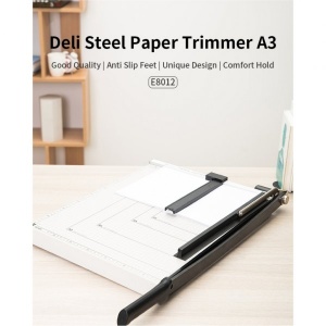 DELI E8012 PAPER TRIMMER METAL 15 x 18 A3