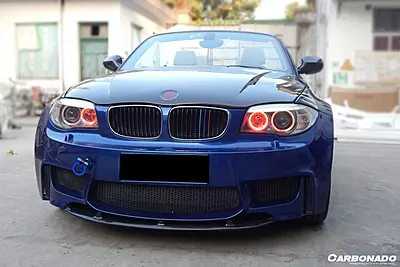 2008–2013 BMW 1 Series E82 / E88 1M Style Front Bumper – Aggressive Upgrade