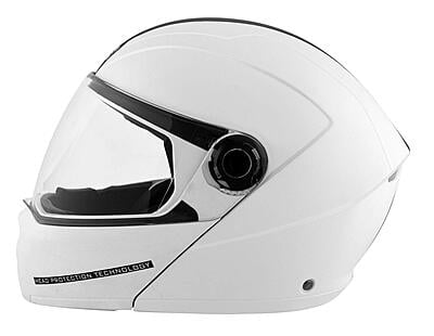 STUDDS NINJA ELITE WHITE WITH CARBON STRIP C/V (XL)