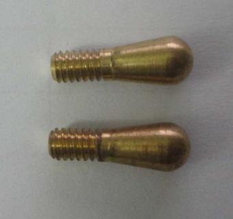 Brass Ball Probe Tips pair