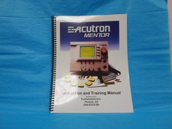 Acutron Training Manual