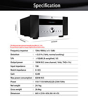 ToneWinner wholesale 2 ch stereo Hi-Fi combined amplifier ToneWinner wholesale 2 ch stereo Hi-Fi combined amplifier