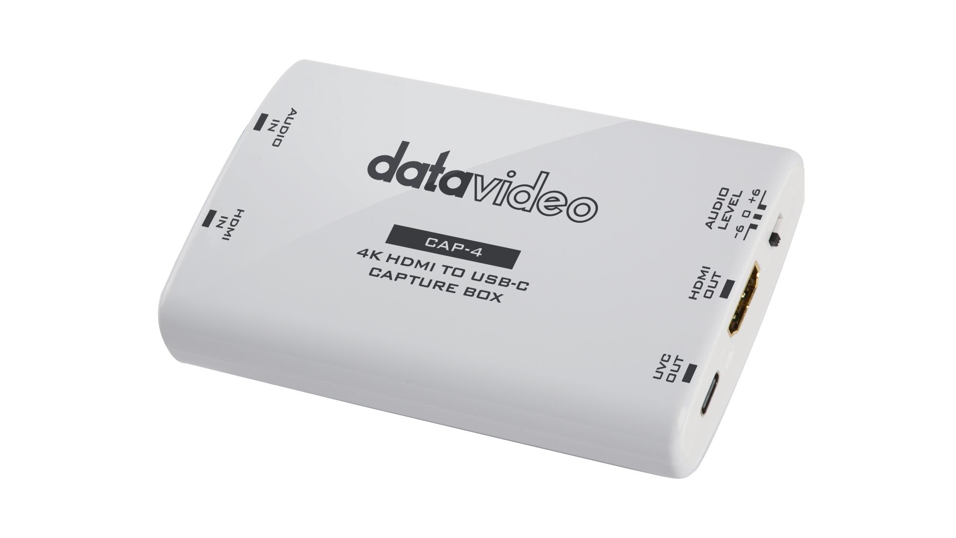 Datavideo  CAP-4 HDMI to USB (UVC) Capture (Input) device
