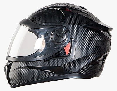 STEELBIRD SBH-17 ROBOT DASHING BLACK C/V (L)