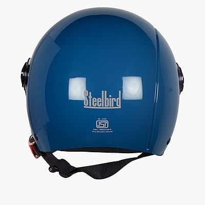STEELBIRD SBH-16 REX GLOSSY BLUE C/V (M)