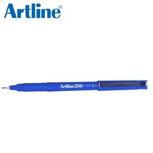 ARTLINE FINEPOINT PEN 0.4mm EK-200N BLUE
