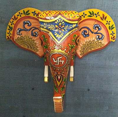 Elephant Mural Swastika Elephant Mural Swastika