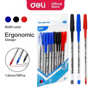 DELI Q4-MT CRYSTAL BIROS 1.0MM PKT/10s ASST DELI Q4-MT CRYSTAL BIROS 1.0MM PKT/10s ASST
