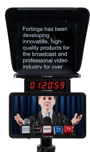 FORTINGE ERA LITE 17-HB 17" HIGH BRIGHTNESS  STUDIO TELEPROMPTER