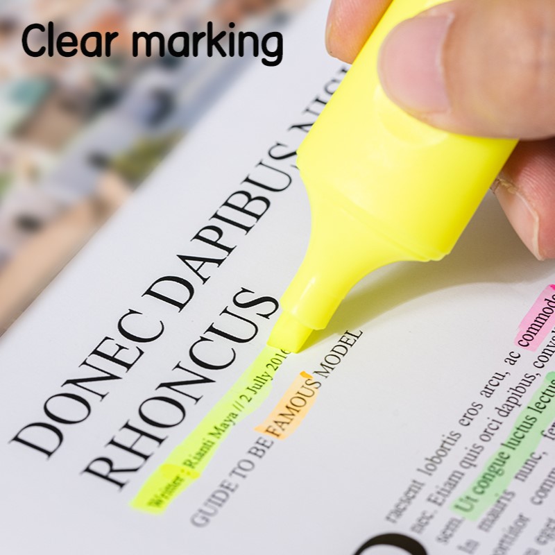 DELI S622 ACCENT HIGHLIGHTER - 4Pcs/Wlt DELI S622 ACCENT HIGHLIGHTER - 4Pcs/Wlt