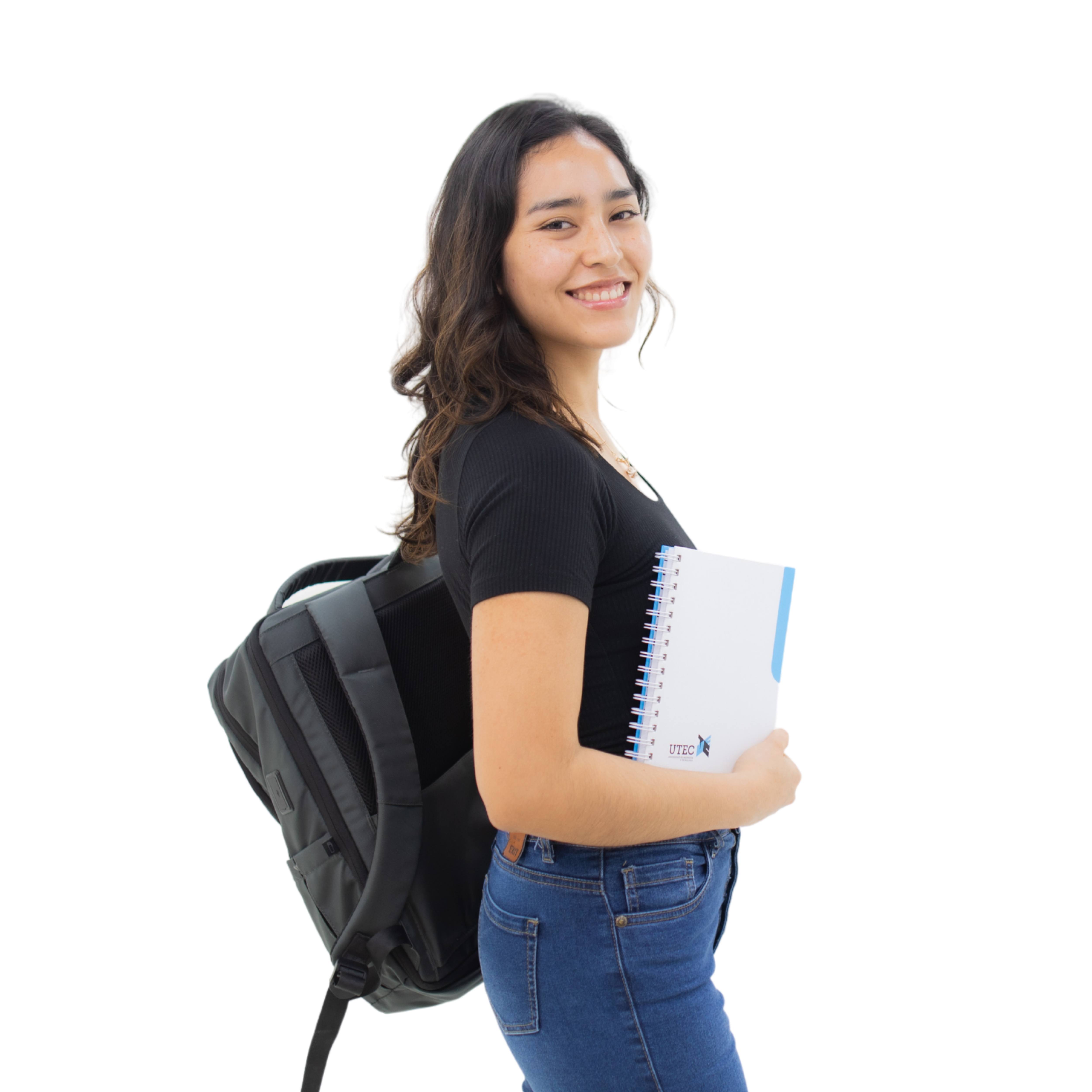 Cuaderno A5 corporativo UTEC