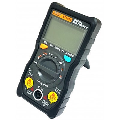 4000 Count Digital Multimeter LCD Display, Black