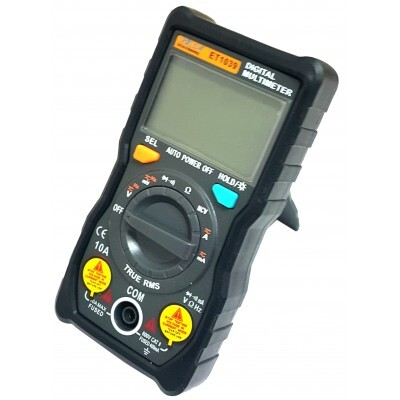 4000 Count Digital Multimeter LCD Display, Black