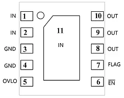 IC QFN10 ET9640 – Chip de Carga