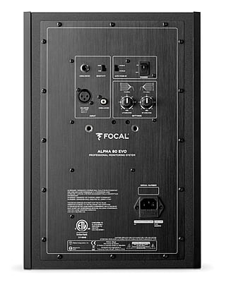 Focal ALPHA 80 EVO Studio Monitors (Each) Focal ALPHA 80 EVO Studio Monitors (Each)