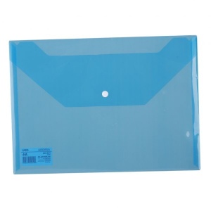 DELI F10432 AURORA MY CLEAR BAG A4 BLUE DELI F10432 AURORA MY CLEAR BAG A4 BLUE