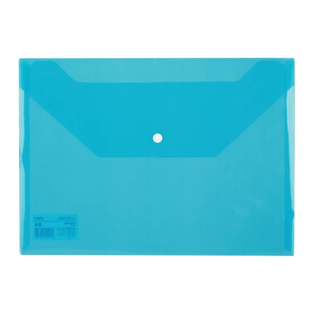 DELI F10472 AURORA MY CLEAR BAG A4 AQUA DELI F10472 AURORA MY CLEAR BAG A4 AQUA