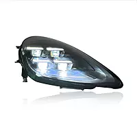 Matrix Style LED Headlights for Porsche Cayenne 9Y0 (2019–2023 Base Headlights)
