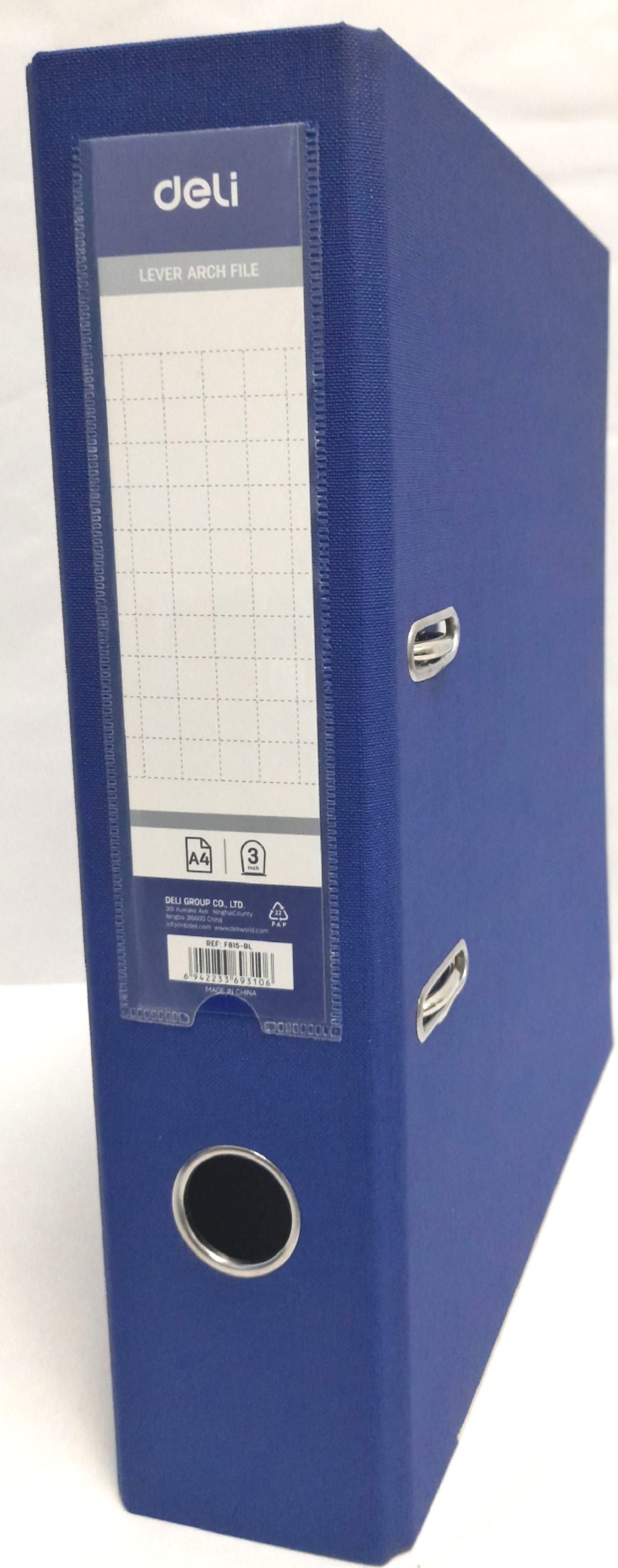 DELI F815-BL PVC BOX FILE A4 BLUE DELI F815-BL PVC BOX FILE A4 BLUE
