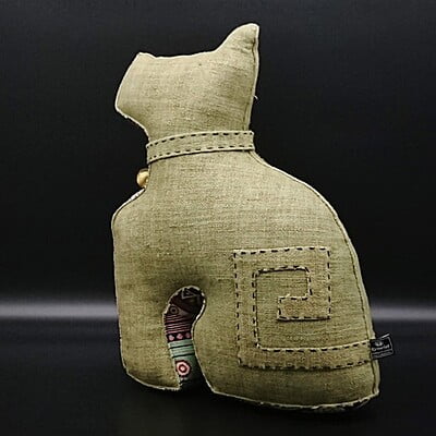 Chó Đá Cao Cấp KYMVIET Vải Thổ Cẩm Handmade Chó Đá Cao Cấp KYMVIET Vải Thổ Cẩm Handmade