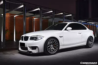 BMW 1M RZS Style Carbon Fiber Front Lip (2011–2012)