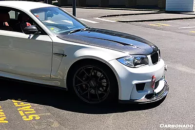 BMW 1M RZS Style Carbon Fiber Front Lip (2011–2012)