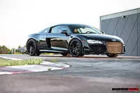 2009–2015 Audi R8 Coupe / Spyder Carbon Style Side Blades | CFRP + FGCF Finish