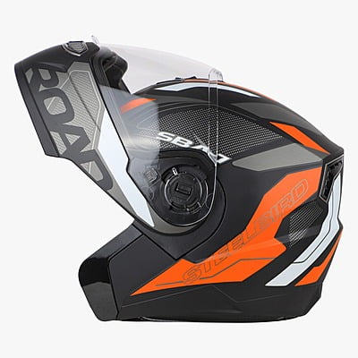 STEELBRID SBA-7 ROAD GLOSSY BLACK/ORANGE C/V (M)