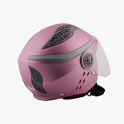 STEELBIRD SBH-26 BELLA GLOSSY PALE PURPLE C/V (L)