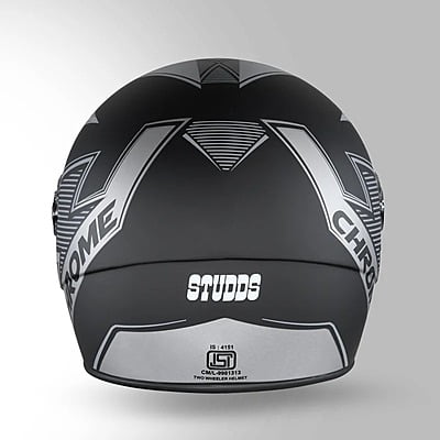 STUDDS CHROME SUPER D5 MATT BLACK N4 GREY C/V (XL)