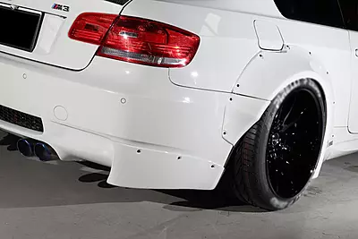 BMW M3 E92/E93 LB Style Rear Cap Splitters | 2008–2012 BMW M3 E92/E93 LB Style Rear Cap Splitters | 2008–2012