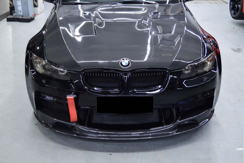2008–2012 BMW M3 E90/E92/E93 VRS Style Carbon Fiber Front Lip