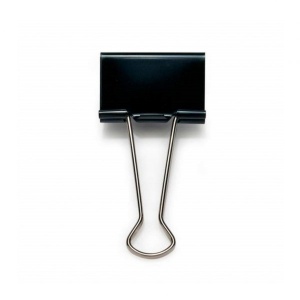 FOLDBACK CLIP 1-1/4" 32mm BK RAPESCO