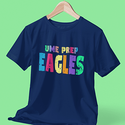 Neon Eagles Lettering