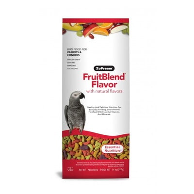 ZUPREEM FRUITBLEND FLAVOR MEDIUM & LARGE PARROT FOOD 0.875LB (397G)