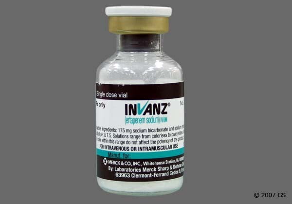 INVANZ INYECCIÓN 1 SOLUCIÓN FRASCO ÁMPULA INVANZ INYECCIÓN 1 SOLUCIÓN FRASCO ÁMPULA