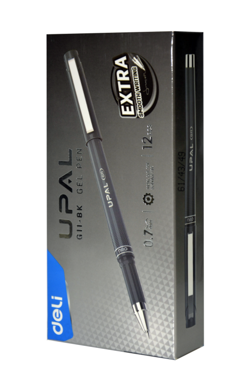 DELI G11 UPAL GEL PEN 0.7MM BLACK DELI G11 UPAL GEL PEN 0.7MM BLACK