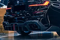 BMW 3 Series G20/G28 BKSS Style Carbon Fiber Rear Diffuser (Quad Exhaust) | 2019–2022