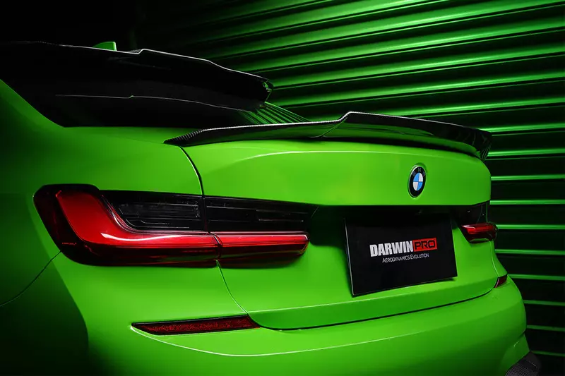 BMW 3 Series G20/G28/G80 Carbon Fiber Trunk Spoiler | BKSS Style (2019–2024)