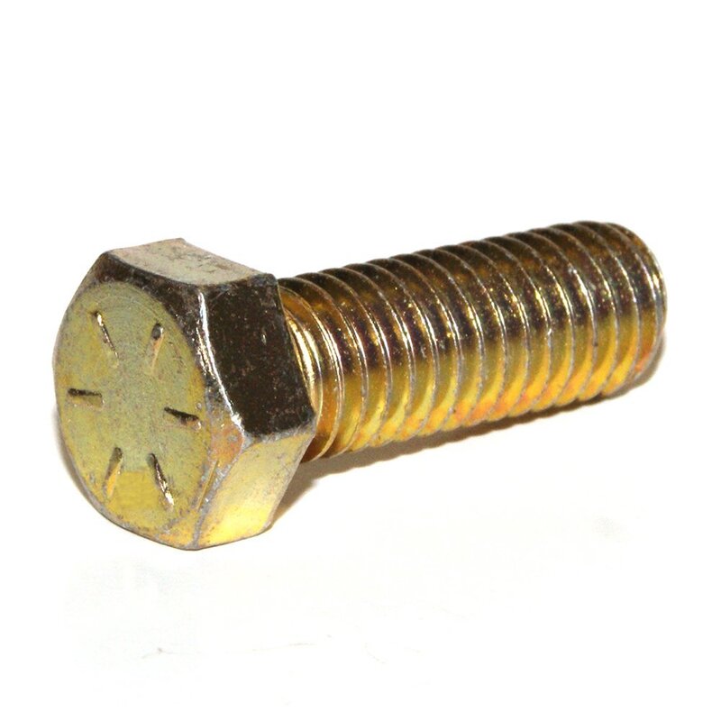 5/8" Yellow Zinc Grade 8 Hex Cap Screw 5/8" Yellow Zinc Grade 8 Hex Cap Screw