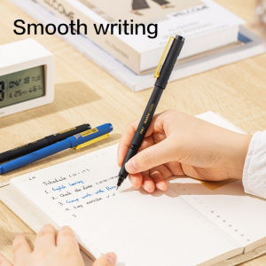 DELI G84 MATTE ARRIS GEL PEN 0.7MM SOFT-GRIP BK DELI G84 MATTE ARRIS GEL PEN 0.7MM SOFT-GRIP BK