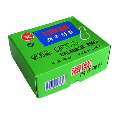 Gancho Calabash Dorado Caja x 1000 Und