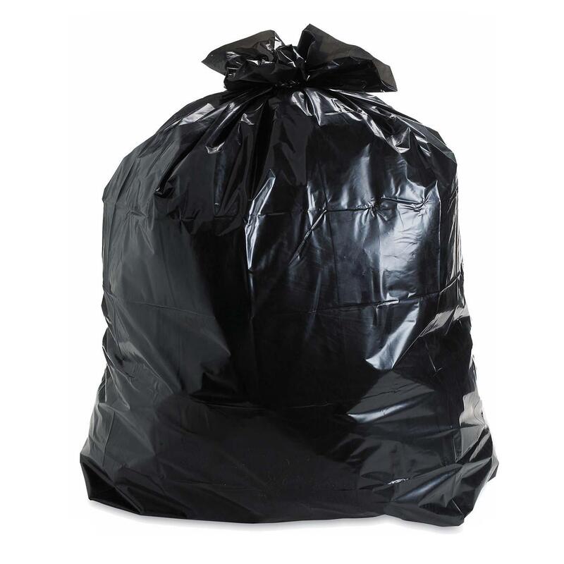 GARBAGE BAG 40X42 black