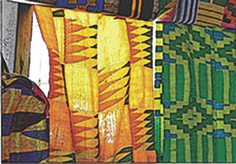 Ghanaian Fabric Notecard Ghanaian Fabric Notecard