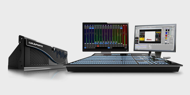 Ross Video GRAPHITE-4RU-1ME-5IN Graphite 4RU Integrated Production System Ross Video GRAPHITE-4RU-1ME-5IN Graphite 4RU Integrated Production System