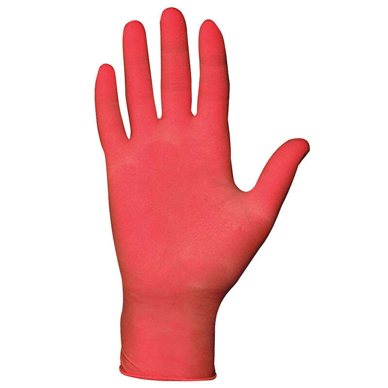guantes de nitrilo rosa mediano 100 pcs guantes de nitrilo rosa mediano 100 pcs