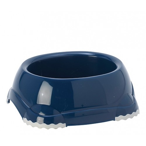 MODERNA SMARY NON SLIP BOWL CAT 210ML BLUE (H100) MODERNA SMARY NON SLIP BOWL CAT 210ML BLUE (H100)