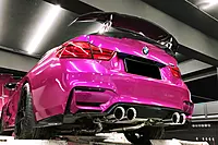 BMW M3 F80 & M4 F82 SM Style Carbon Fiber Rear Lip | 2014–2020